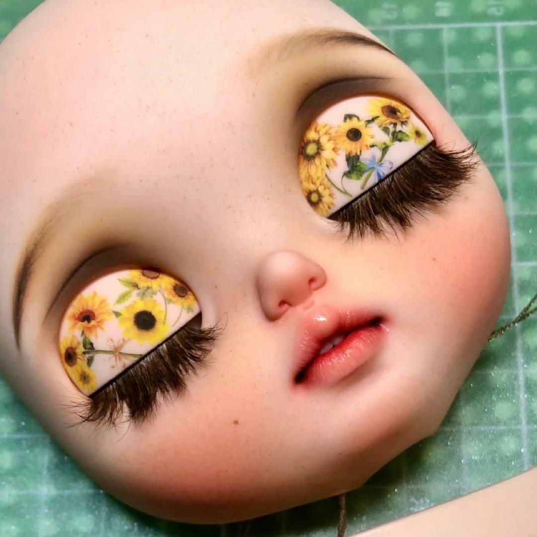 作家様カスタムブライス カスタムドール かわいい キラキラ 優しい ひまわり