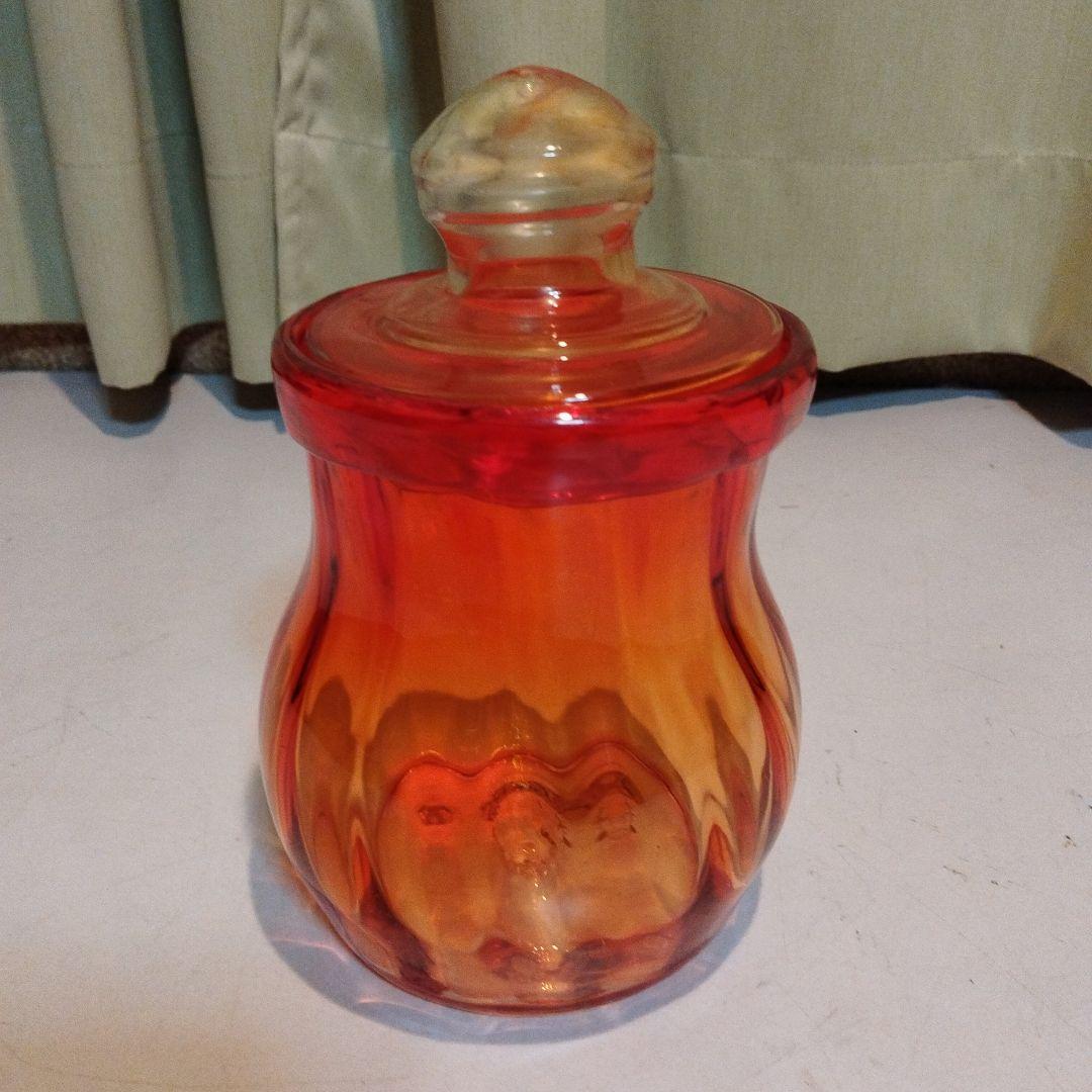手作りガラス　ガラス容器