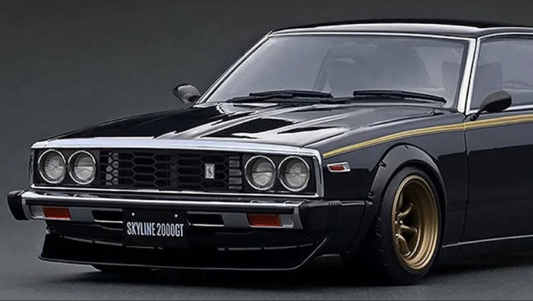 イグニッションモデル1/18Nissan Skyline 2000 GT-ES