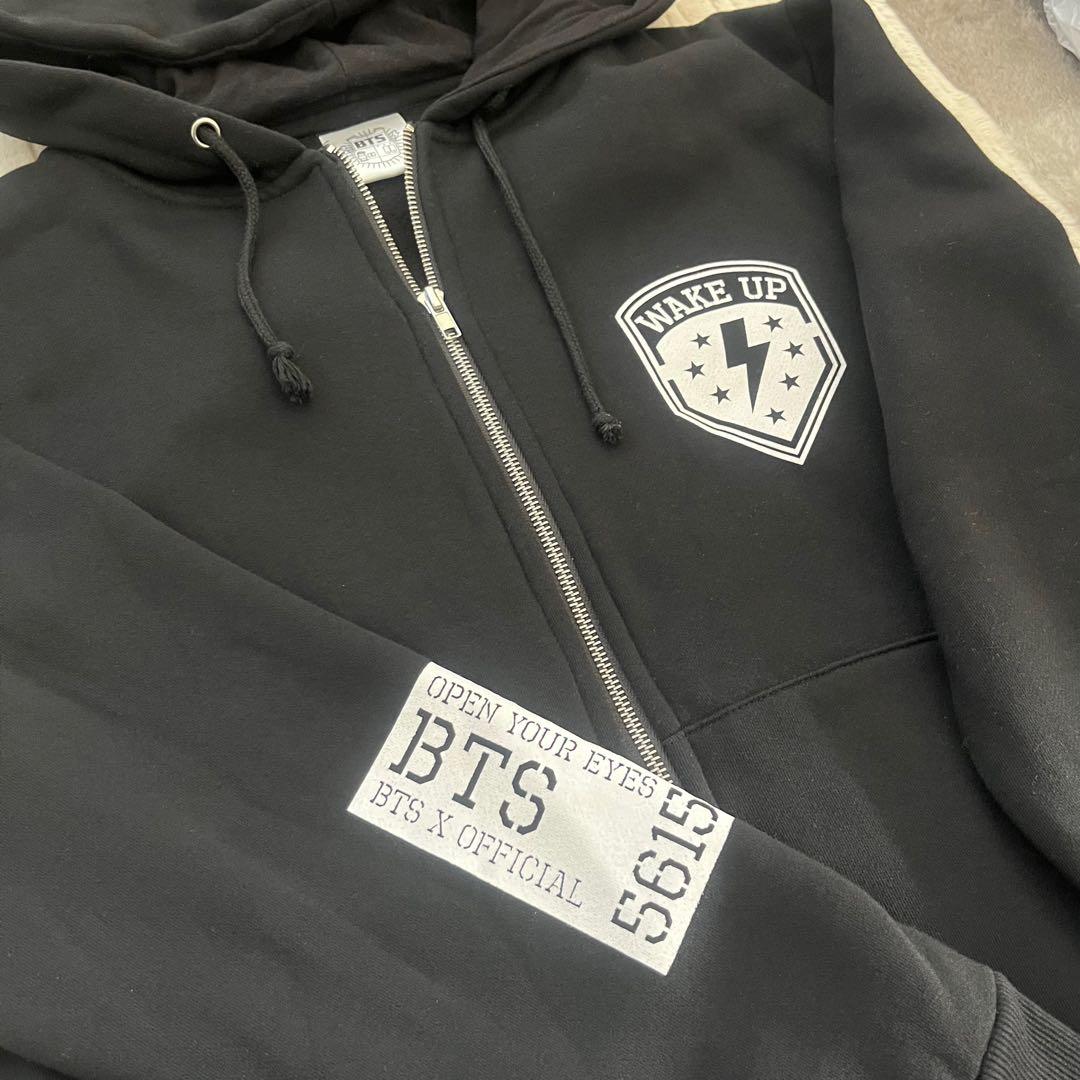 BTS 防弾少年団 1st JAPAN TOUR 2015 パーカー黒