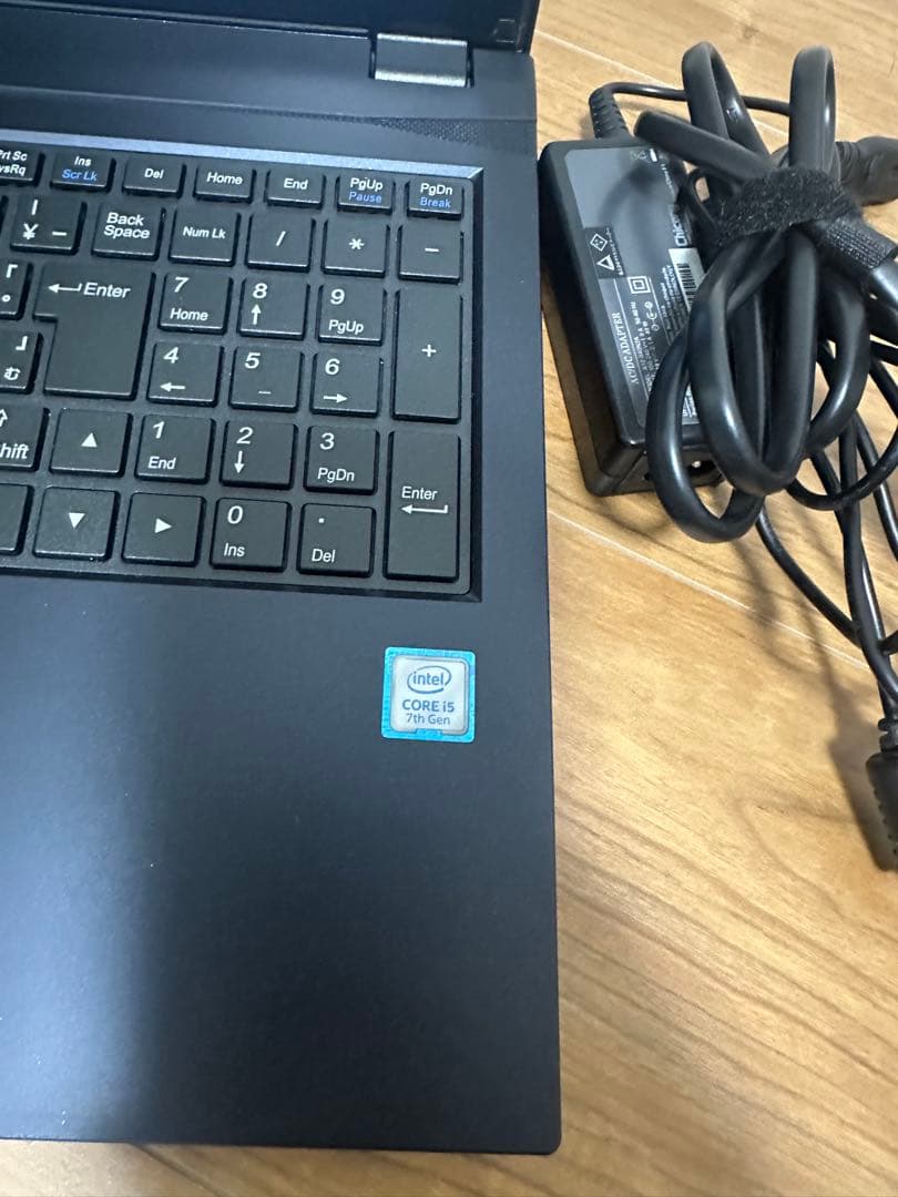 Mouse i5第7世代SSD240GB,メモリ8GB、15.6インチ