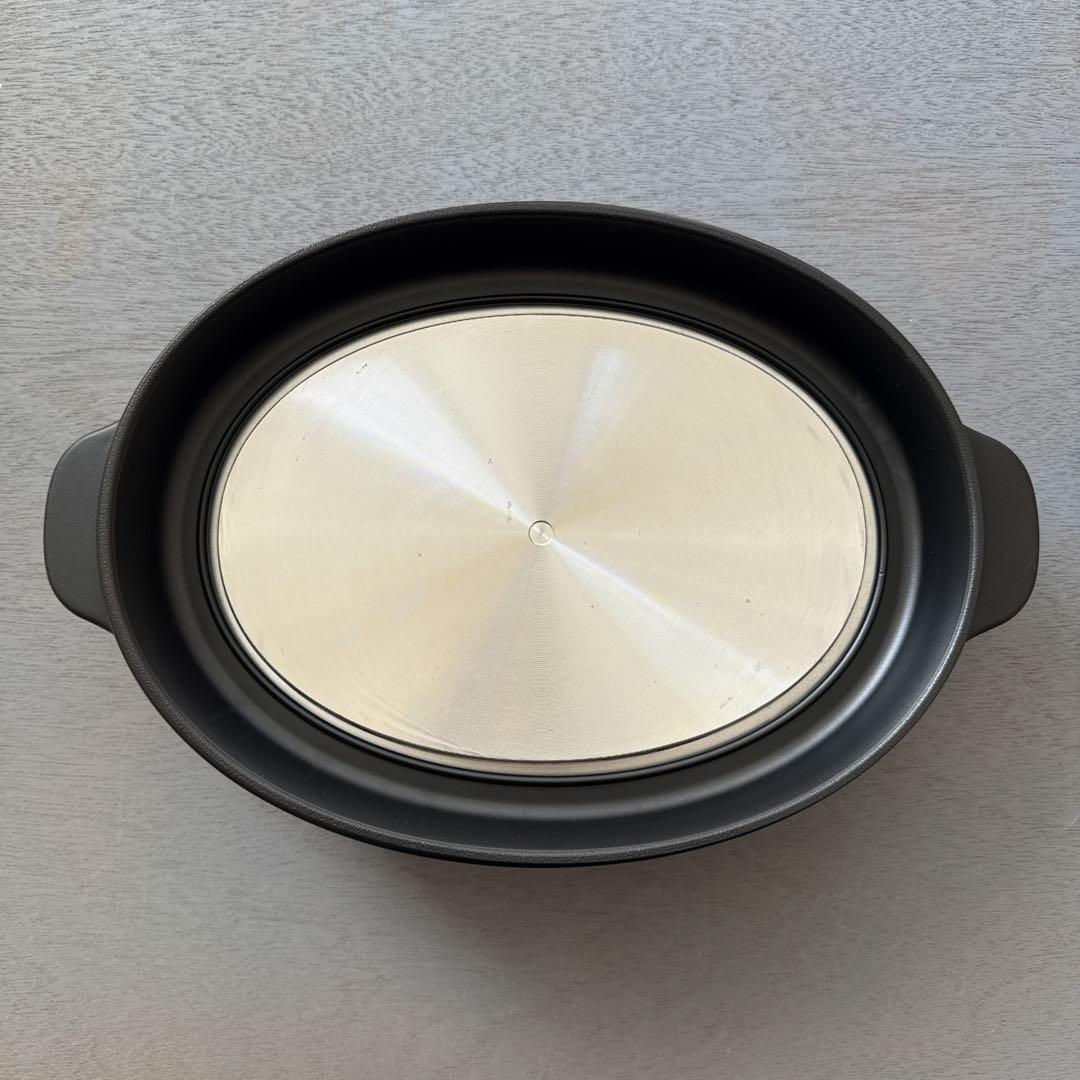 BRUNO オーバルホットプレート BOE053 ブラック