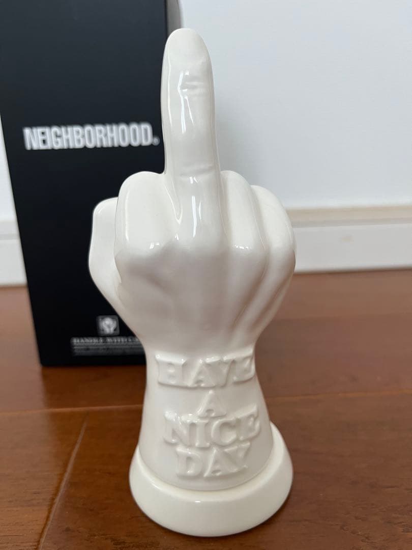 NEIGHBORHOOD ネイバーフッド お香立て 白　箱付き