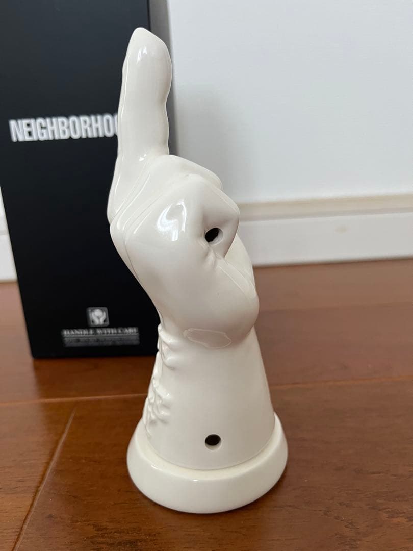 NEIGHBORHOOD ネイバーフッド お香立て 白　箱付き