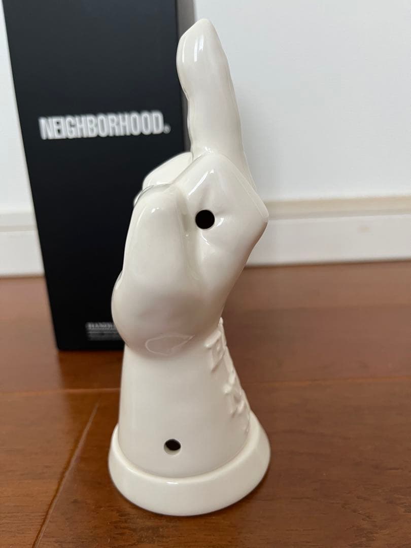 NEIGHBORHOOD ネイバーフッド お香立て 白　箱付き