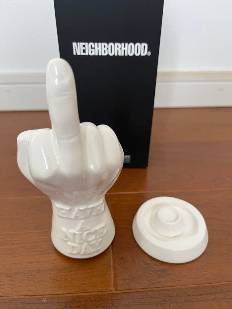 NEIGHBORHOOD ネイバーフッド お香立て 白　箱付き