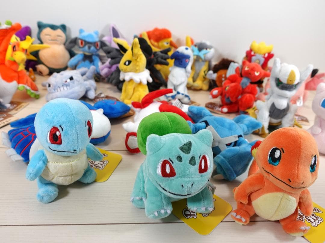 ポケモン fit ぬいぐるみ まとめ売り 25体 ミュウ リザードン ルギア 他