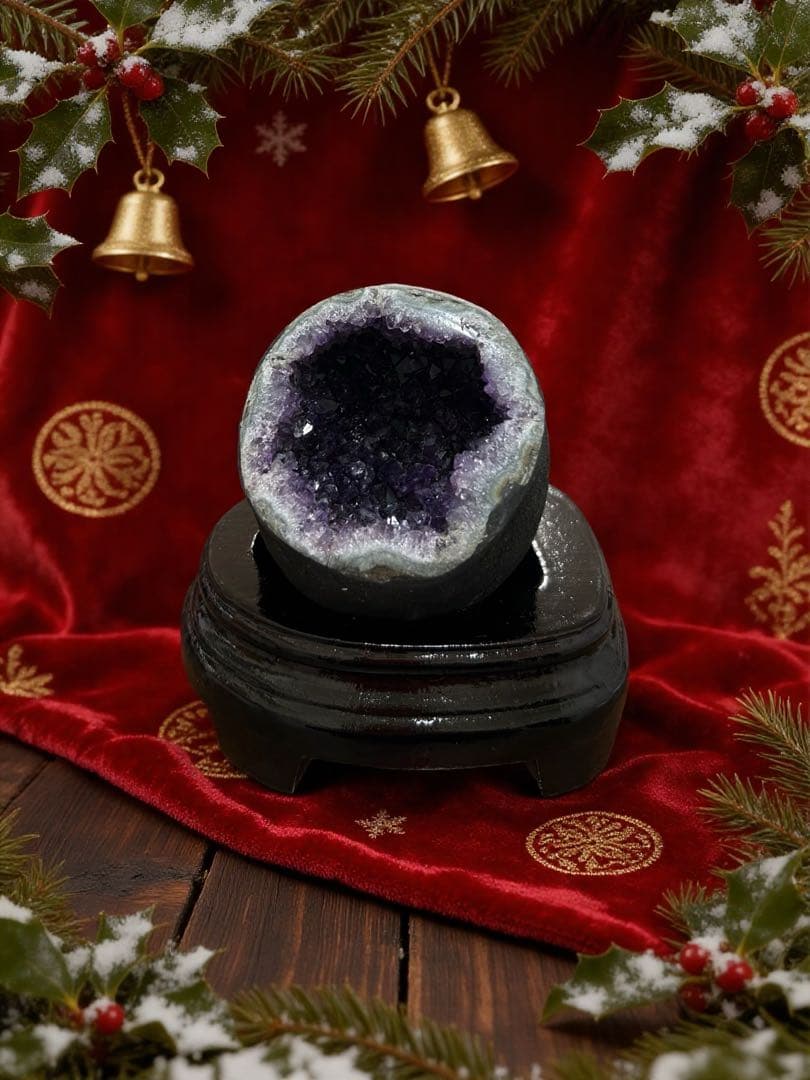 ⭐️アメジストジオードドーム♡ウルグアイ産　紫水晶　置物⭐️