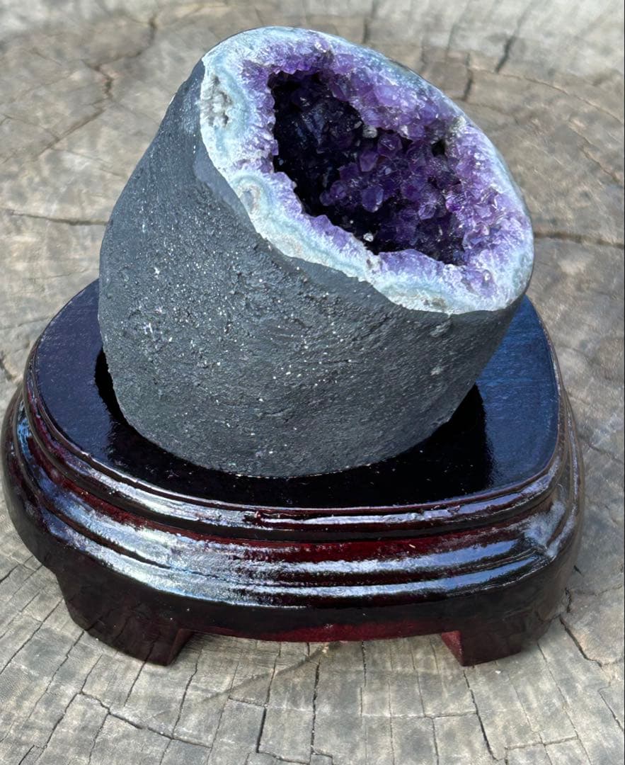 ⭐️アメジストジオードドーム♡ウルグアイ産　紫水晶　置物⭐️