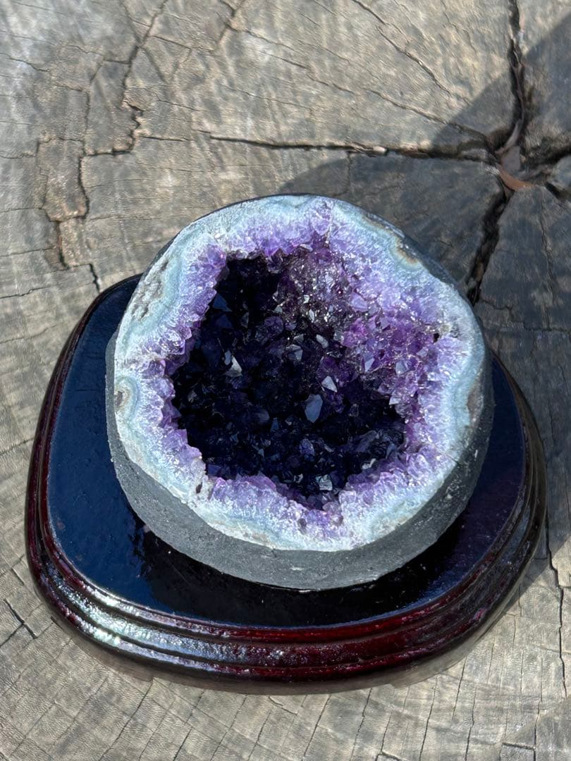⭐️アメジストジオードドーム♡ウルグアイ産　紫水晶　置物⭐️