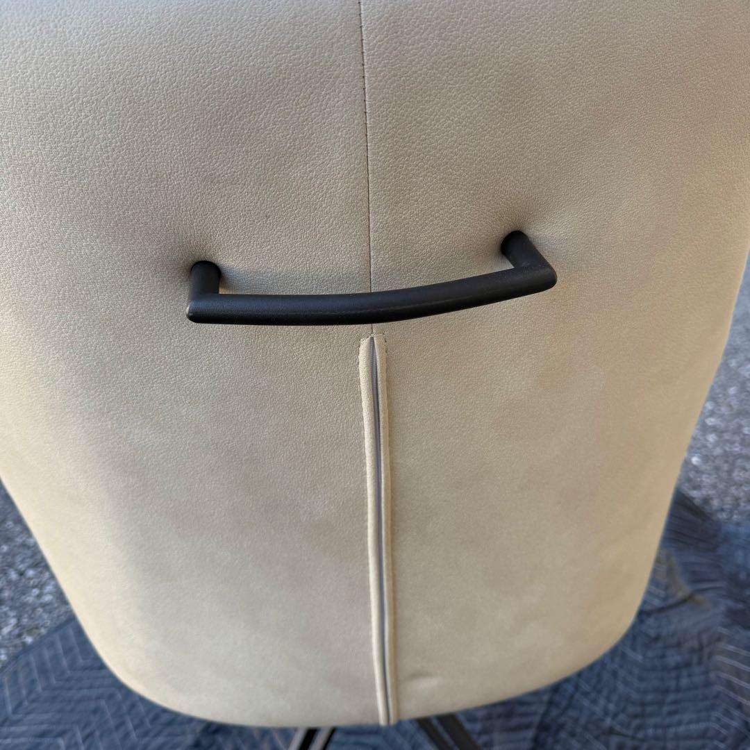 ①アルモニア ダイニングチェア 椅子　回転式　一脚 ラウンジチェア