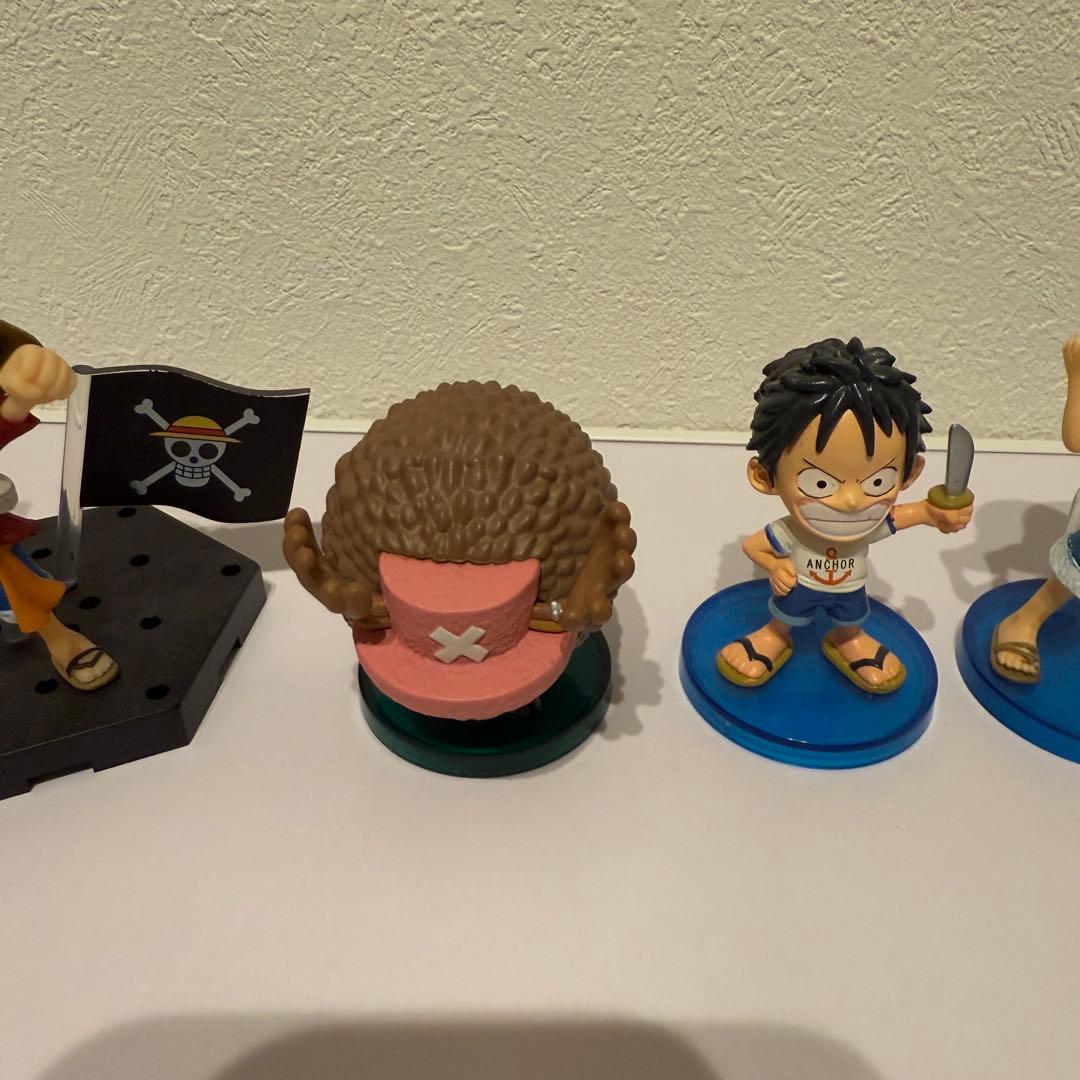ワンピース ワーコレなど 10体セット バラ売り不可 エース ロジャー ルフィ