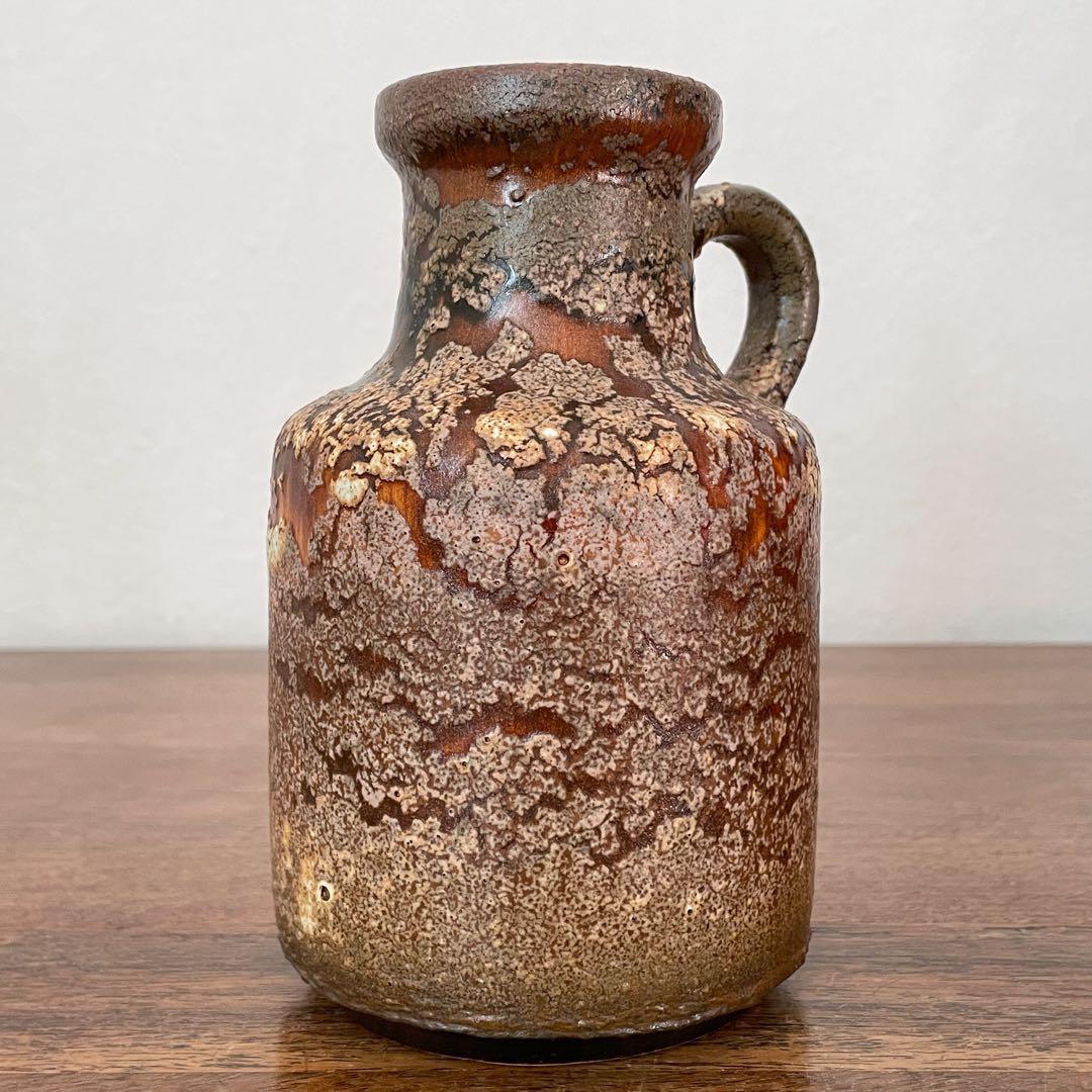 【ドイツ Scheurichジャグ花瓶 】Fat Lava ヴィンテージ 345