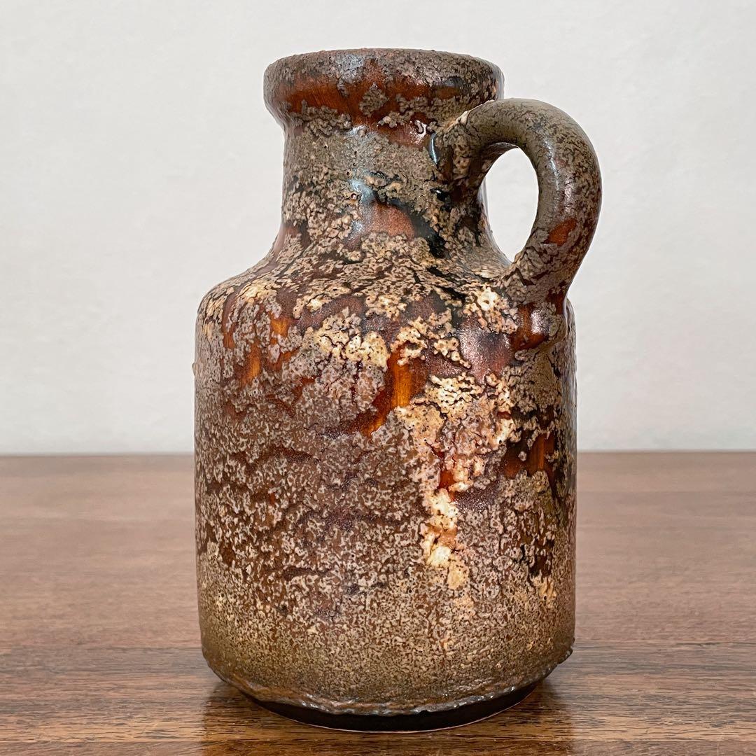 【ドイツ Scheurichジャグ花瓶 】Fat Lava ヴィンテージ 345