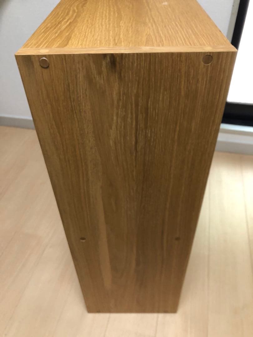 無印良品 スタッキングシェルフ・ワイド・2段・オーク材