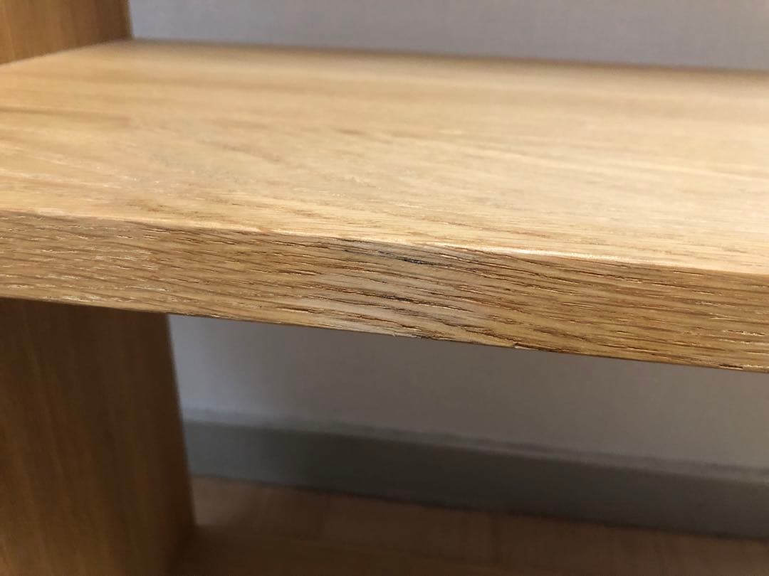 無印良品 スタッキングシェルフ・ワイド・2段・オーク材