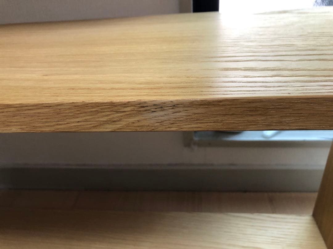 無印良品 スタッキングシェルフ・ワイド・2段・オーク材