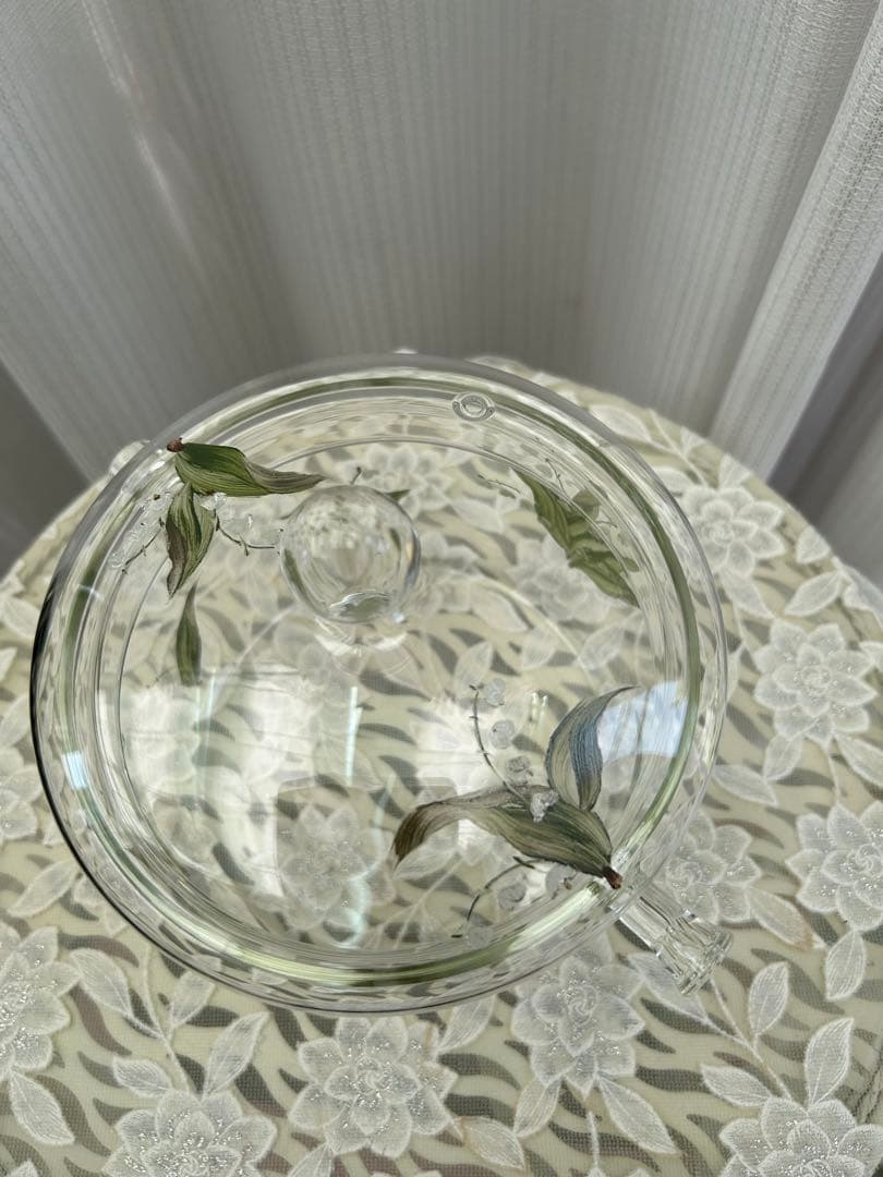 ❗️手書き　ガラスのお鍋