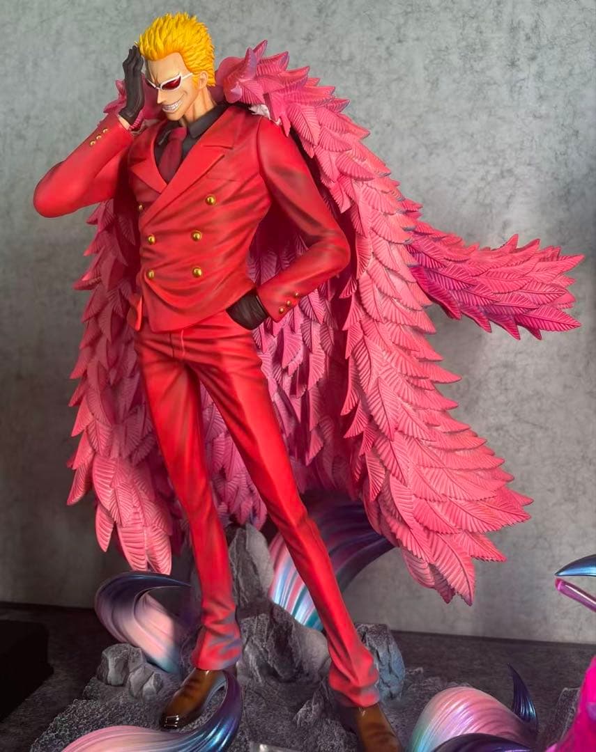 ワンピース ドフラミンゴ ガレージキット ガレキ スタチューX①