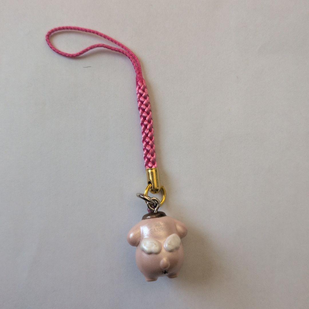 ポムポムプリン　ピンク天使　ストラップ