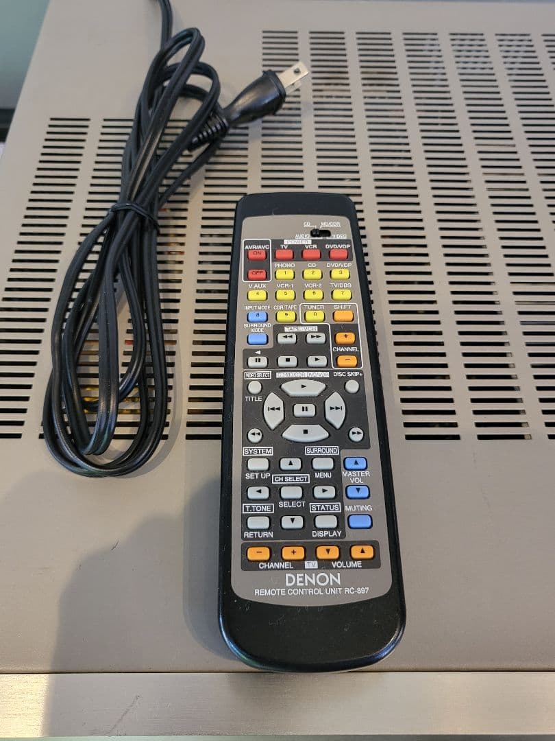 DENON デノン AVアンプ AVC-1850 RC-897リモコン
