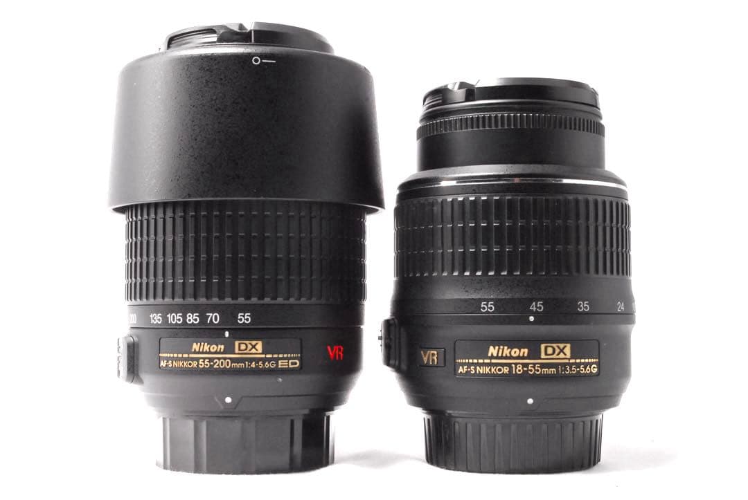 Nikon D3000 ダブルレンズ✨初心者向け✨手ぶれ補正付き✨入学式 運動会