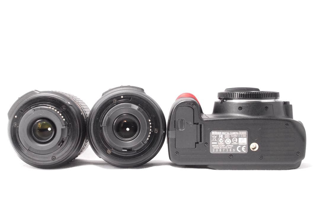 Nikon D3000 ダブルレンズ✨初心者向け✨手ぶれ補正付き✨入学式 運動会