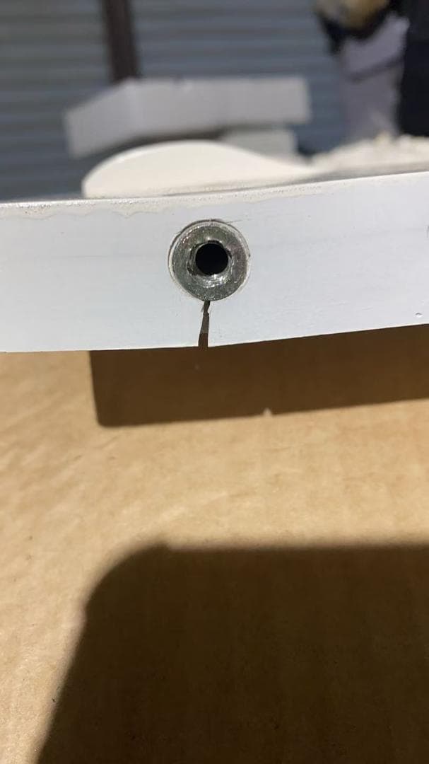 クラシックホワイトドレッサー・鏡台 訳あり品　写真をご確認 J109-80-01