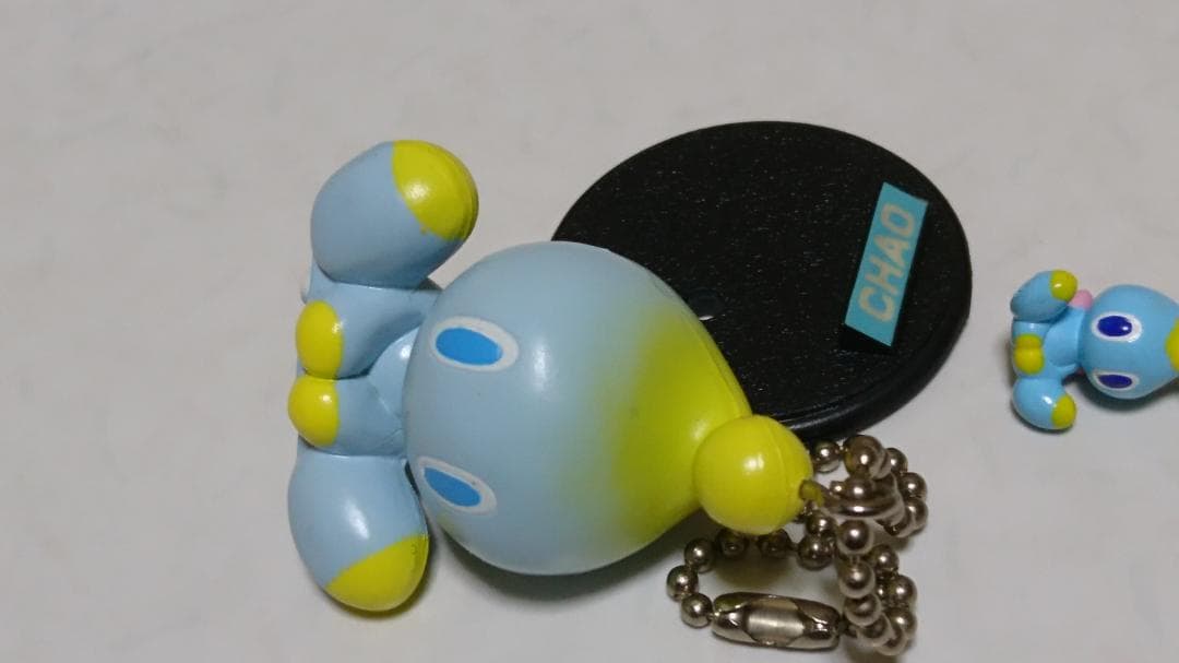 チャオ ソニック フィギュア キーホルダー SEGA おまけ付き