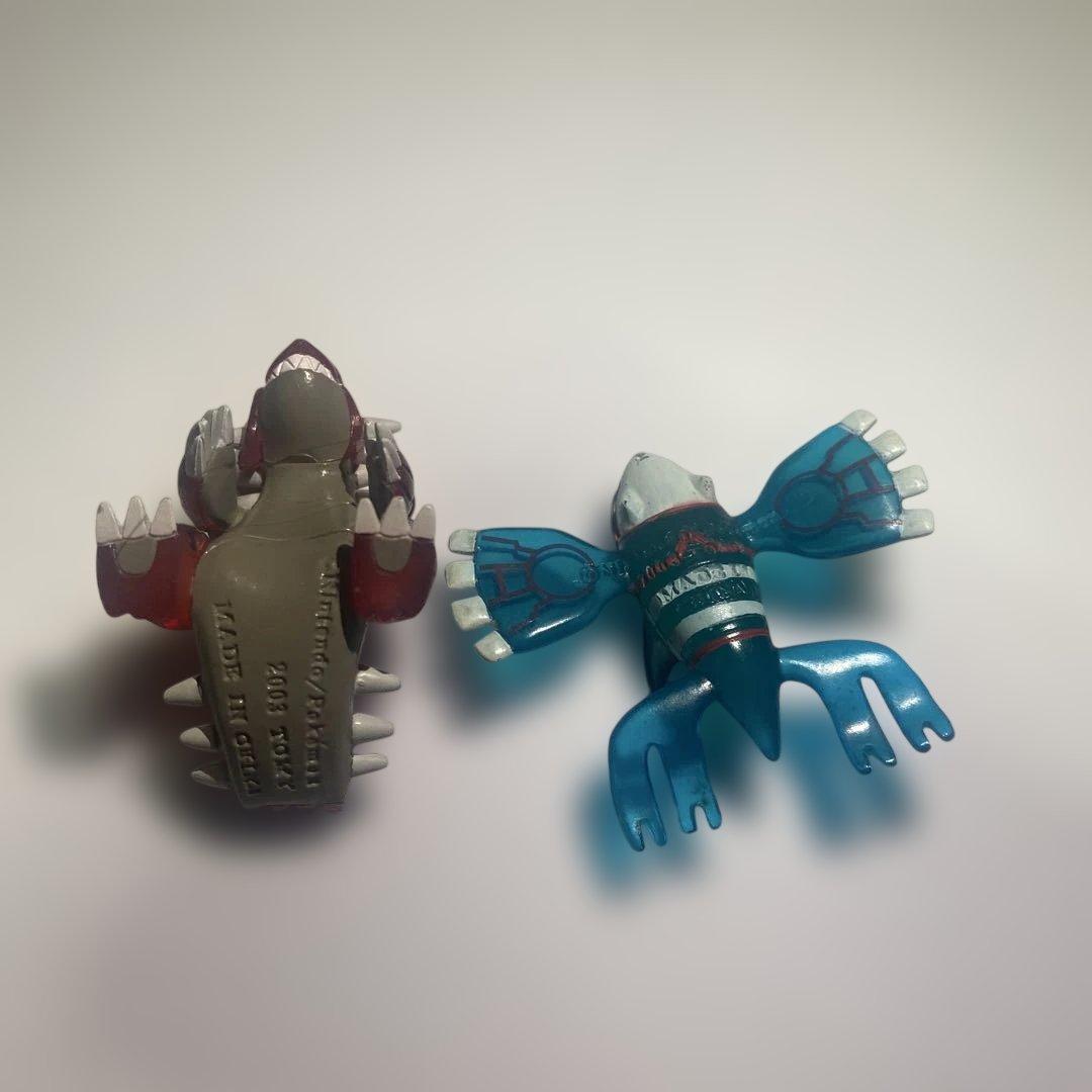 希少 グラードン カイオーガ クリア モンコレ