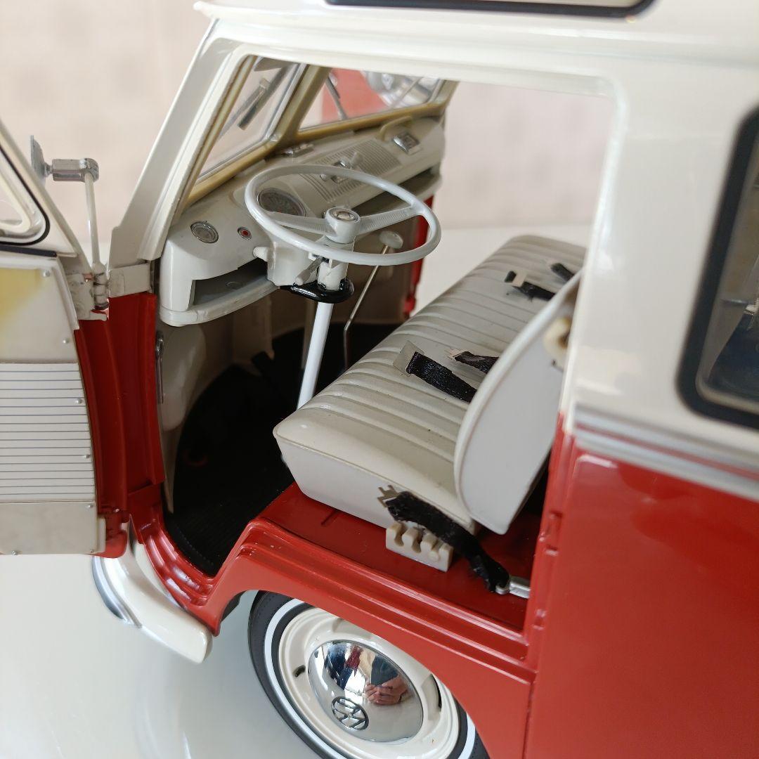 サンスター製　1962 フォルクスワーゲン　サンバ　バス　　1/12