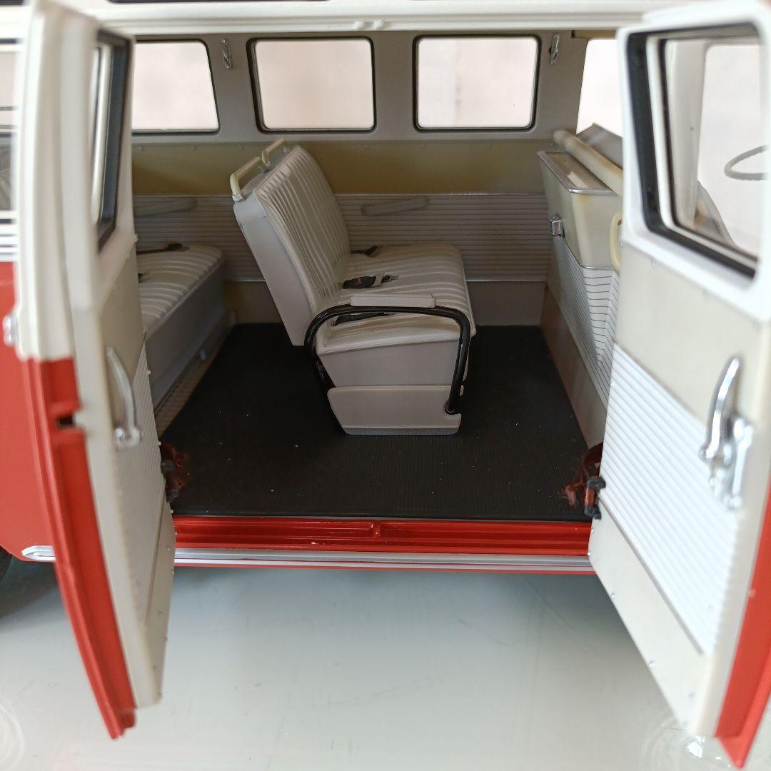 サンスター製　1962 フォルクスワーゲン　サンバ　バス　　1/12