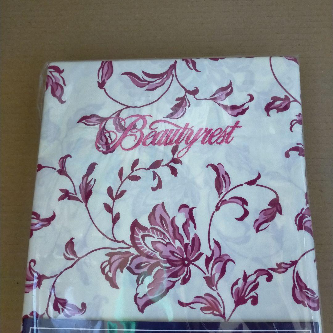 未使用未開封 シモンズ ボックスシーツ ヘデラピンク D (ダブル)サイズ