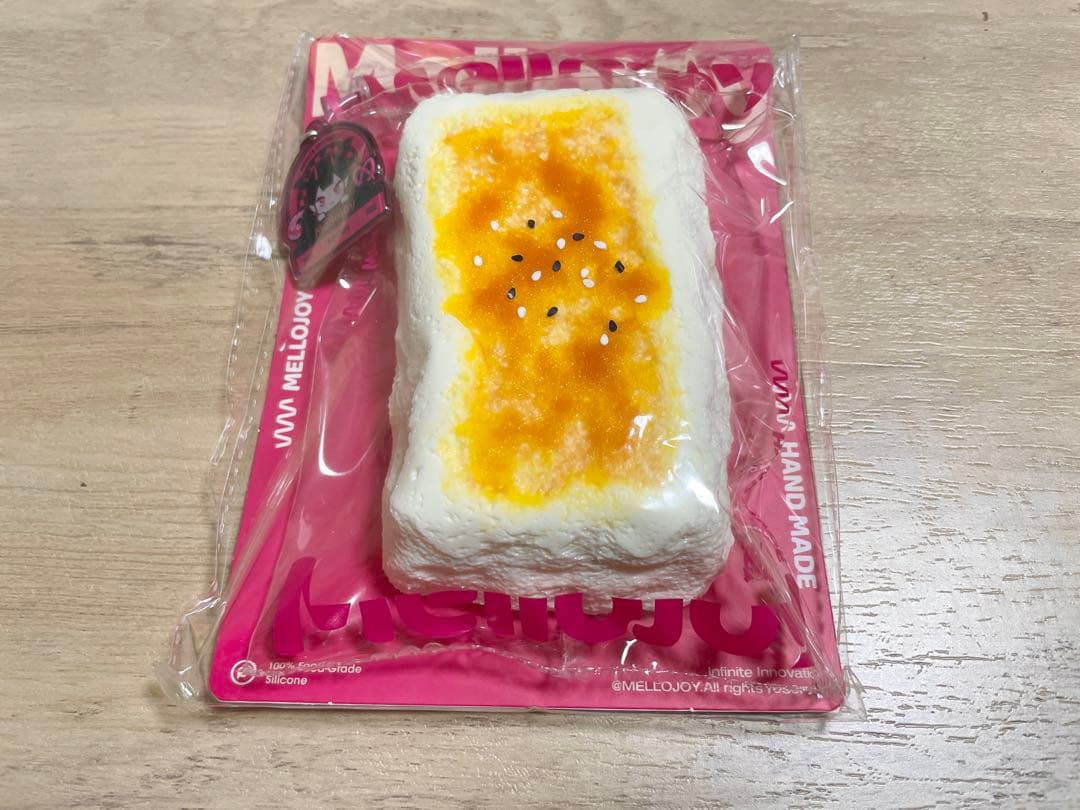 【未使用】Mellojoy メロジョイ　スクイーズ　焼き餅　バタークリームチーズ