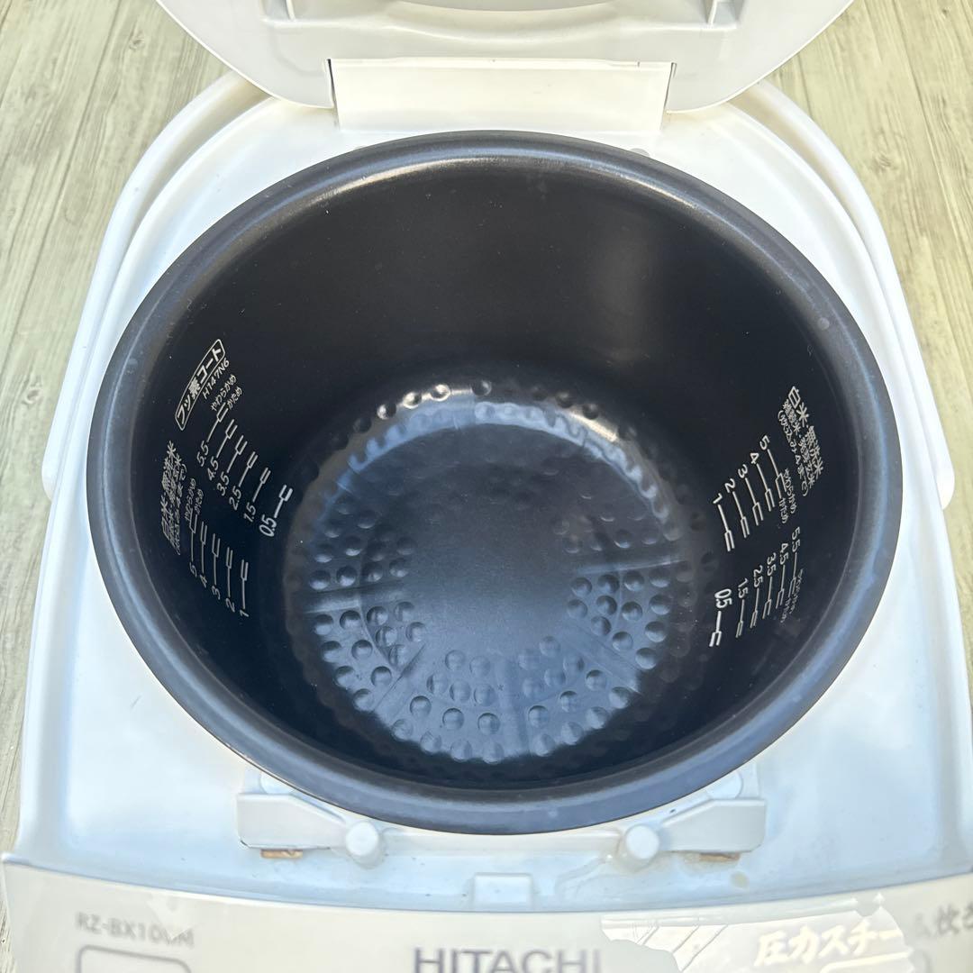 HITACHI 圧力スチーム炊きRZ-BX100M(W)