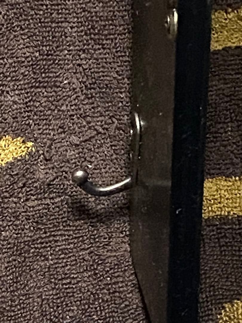 未使用♦️ゴシック調 コンパクト ハンガーフック♦️アンティーク風♦️金＆黒♦️送料込