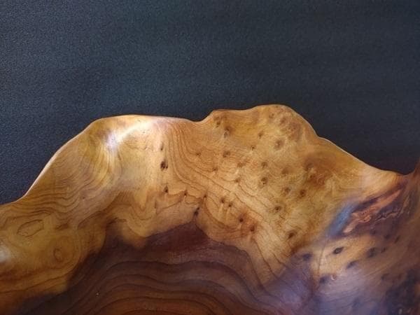 Y 長期保管 天然木 屋久杉？ バスケット アンティーク インテリア カゴ