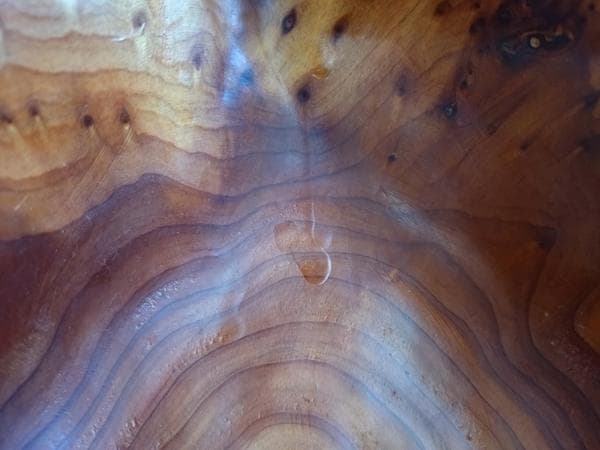 Y 長期保管 天然木 屋久杉？ バスケット アンティーク インテリア カゴ