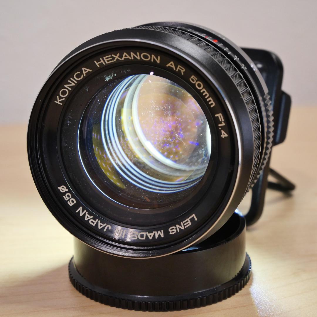 端正な標準 HEXANON AR 50mm F1.4【作例あり】