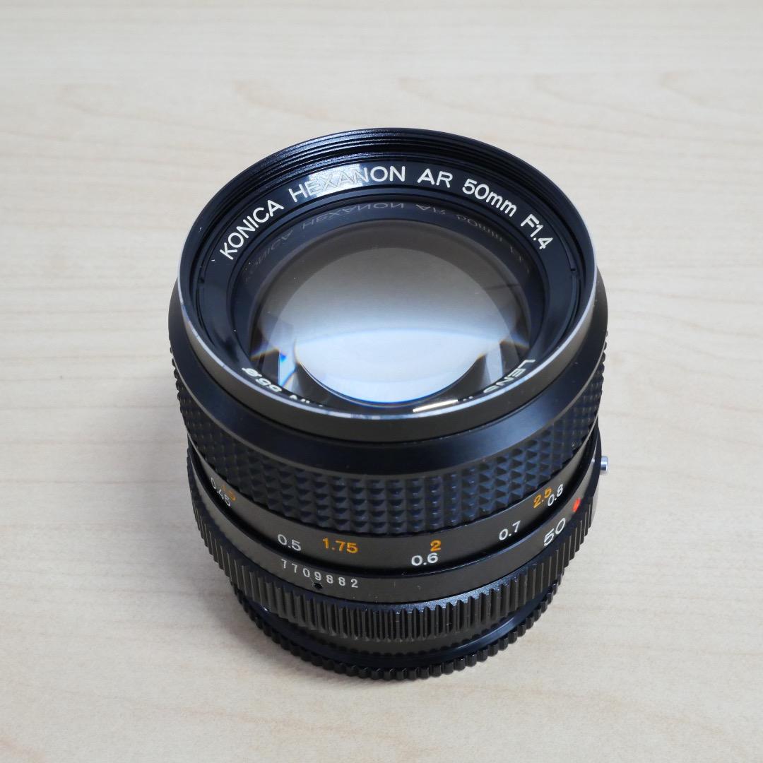 端正な標準 HEXANON AR 50mm F1.4【作例あり】