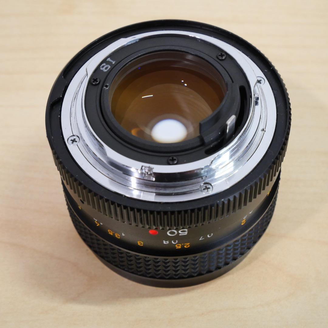 端正な標準 HEXANON AR 50mm F1.4【作例あり】