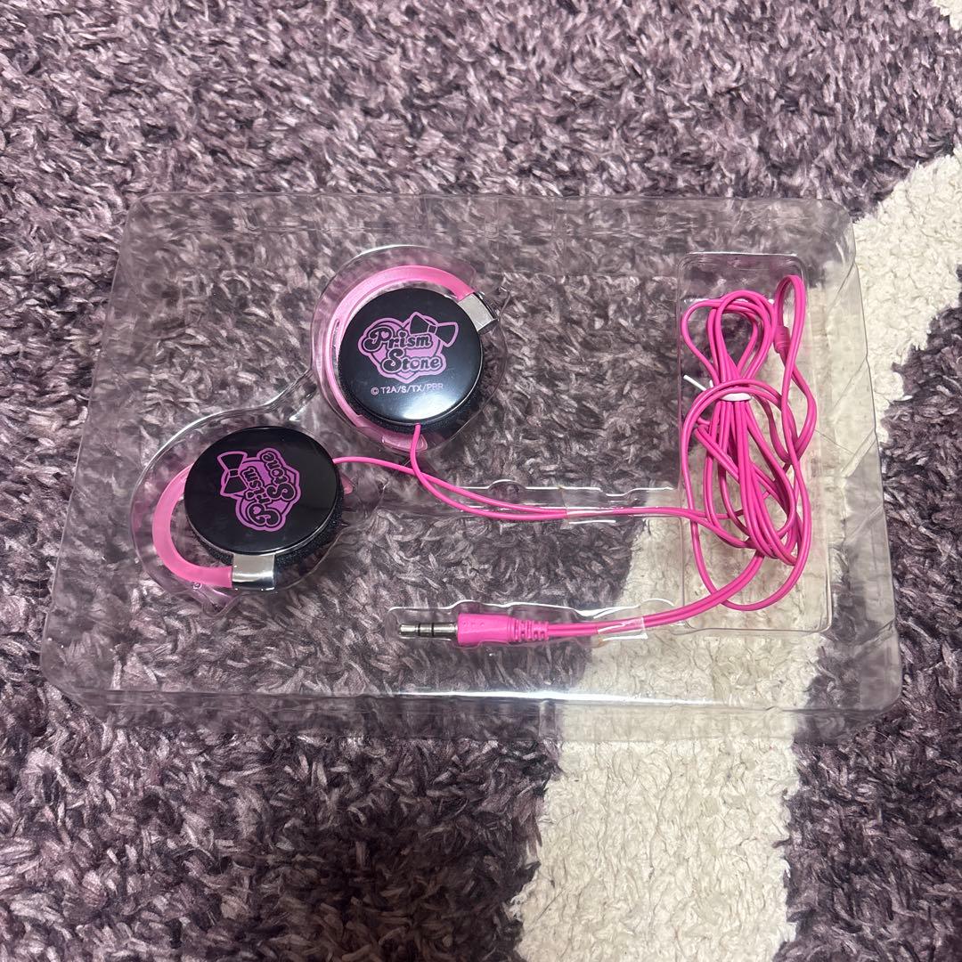 プリズムストーンコンパクトヘッドホン プリズムストーン付き
