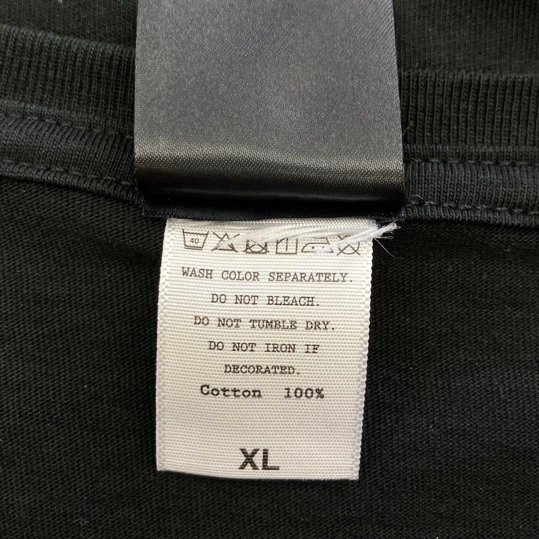 Ado アド 半袖 カットソー プリント サイズXL ブラック