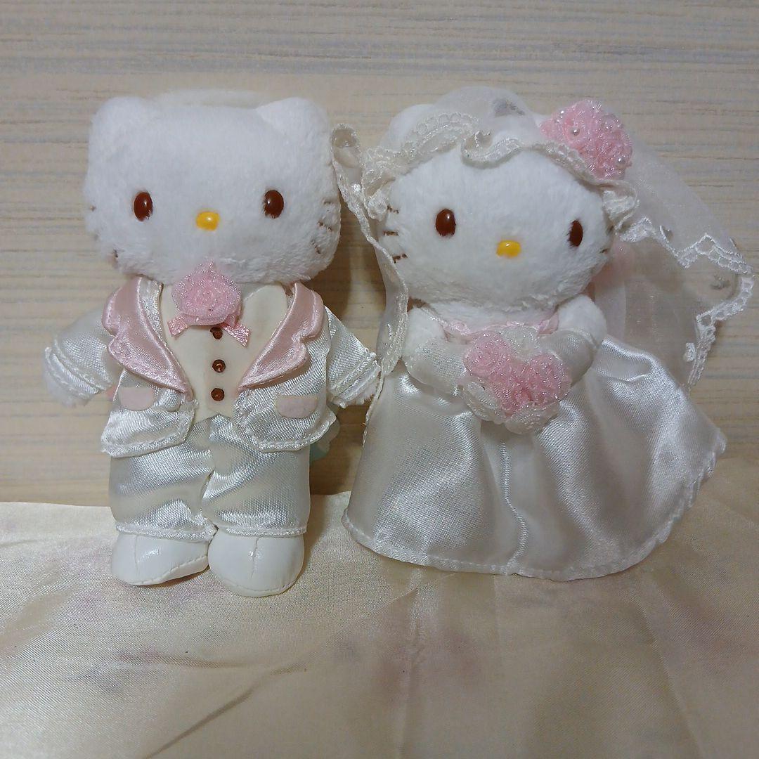 ハローキティ♡ダニエル　ウェディング♡ぬいぐるみ
