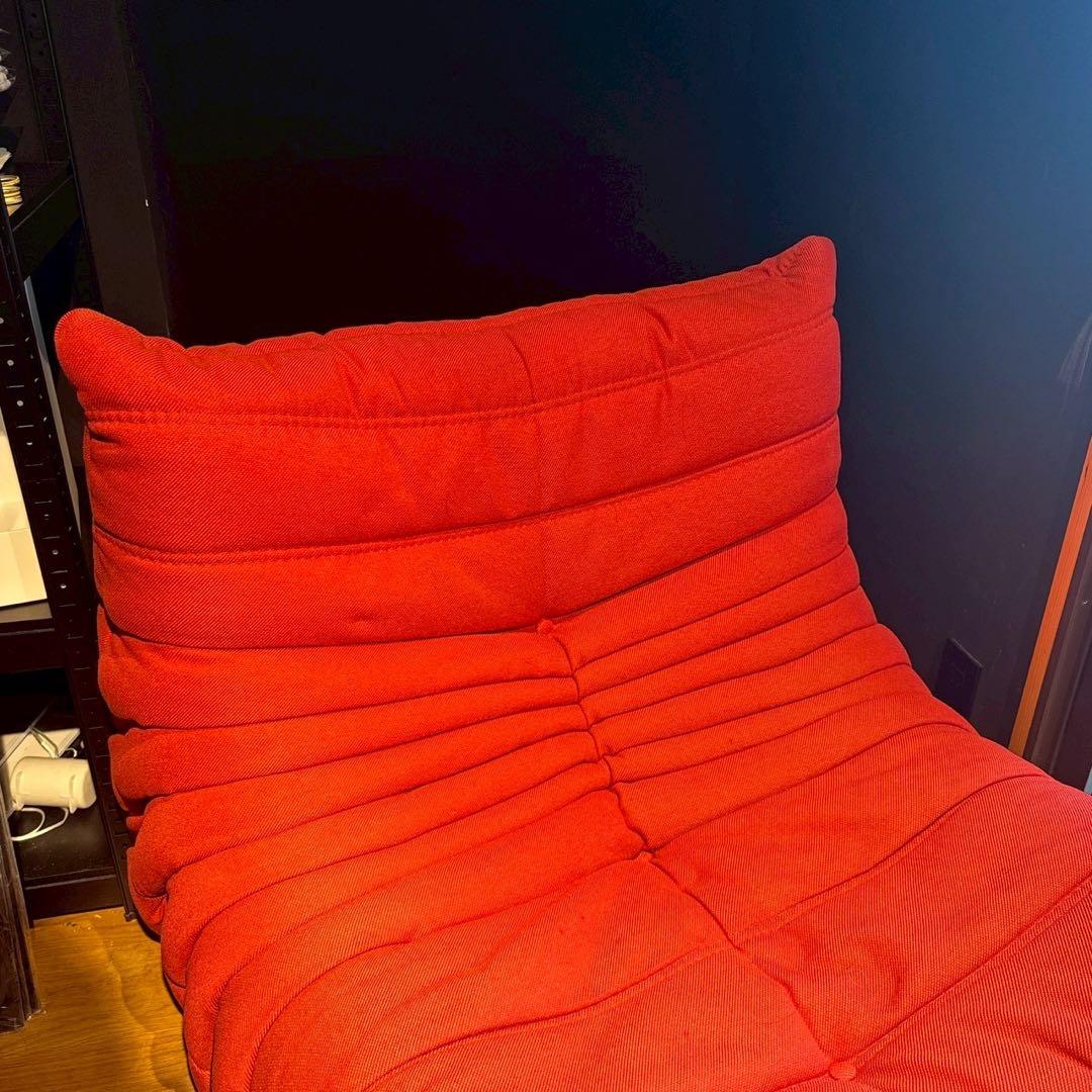 【限定値下げ】ligne roset トーゴ レッド 1P / リーンロゼ