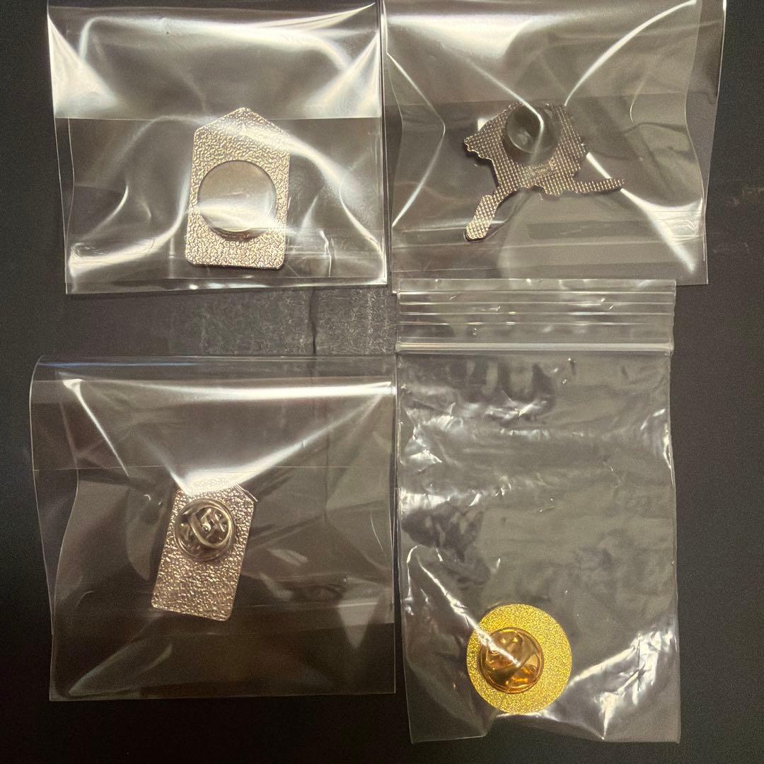 大阪関西万博2025 アメリカ ピンバッジ　4個セット