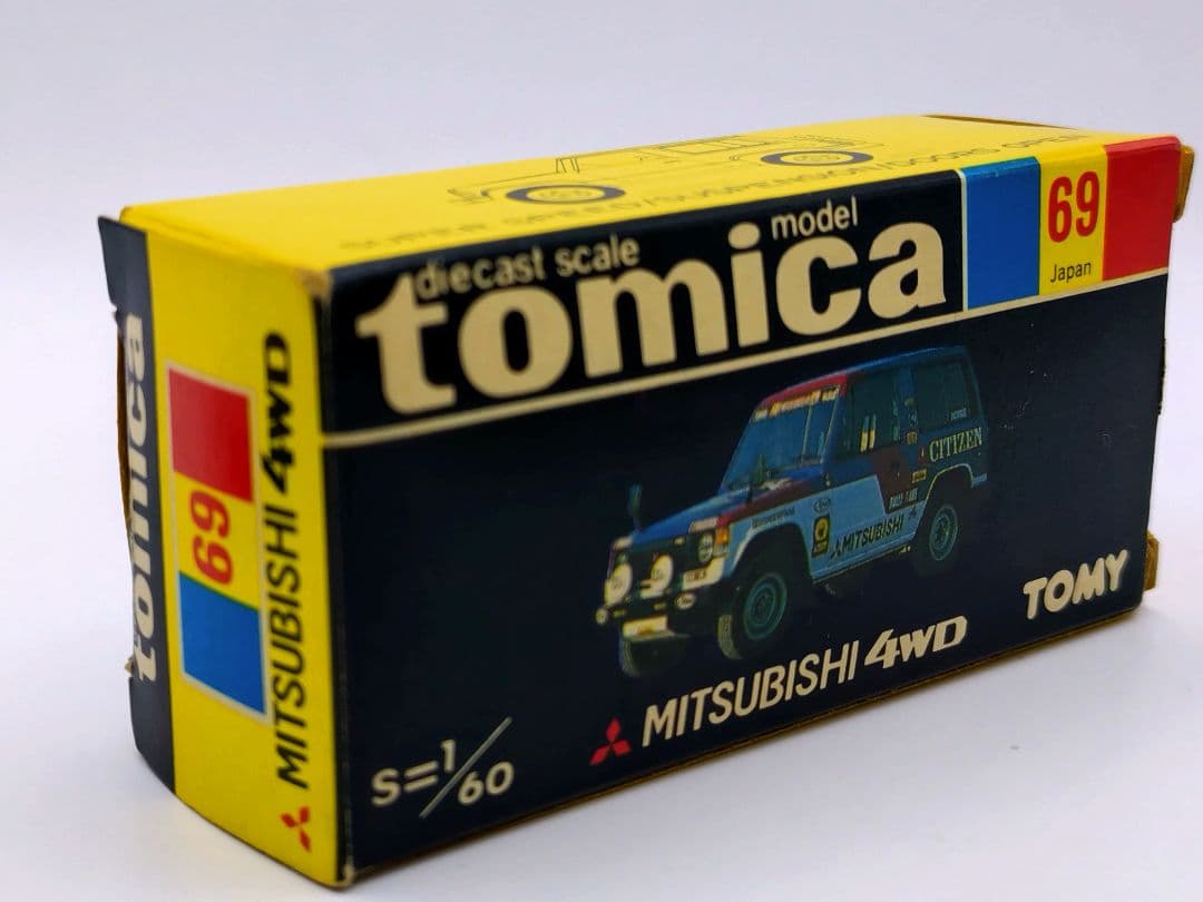 トミカ黒箱６９ 三菱パジェロ　Ｎｉｋｏｎ　三菱自販特注 Mitsubishi