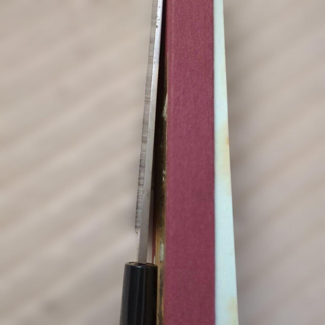 堺孝行　菜切り包丁　180mm　木製柄