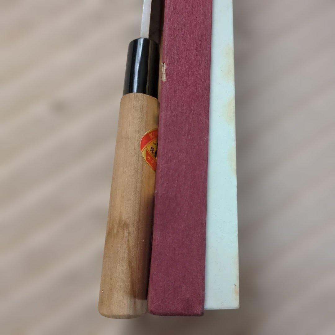 堺孝行　菜切り包丁　180mm　木製柄