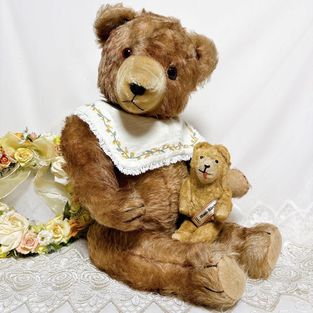 ❤️1940's❤️BIG ブラウンハーマンベア　アンティークベア　ビンテージ